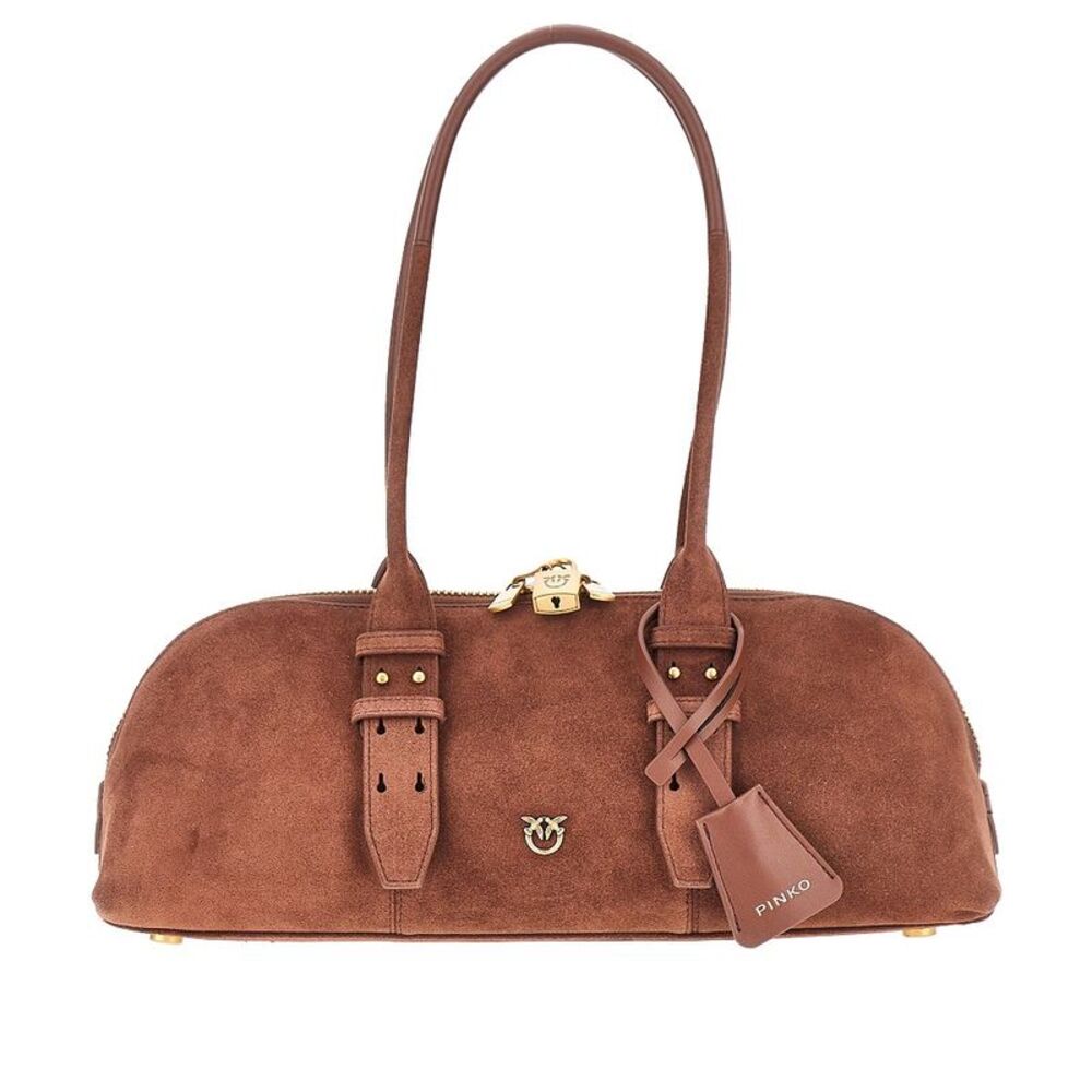 Pinko Women Suede Large 'Escape Bag Horizontal' Bag